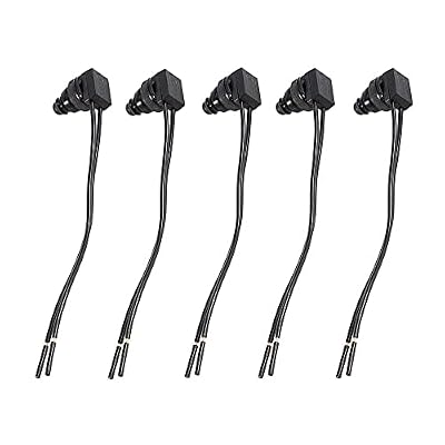 5Pcs Push Button Switch 12V Waterproof Push-Button On-Off Switch For Motorcycle/Car