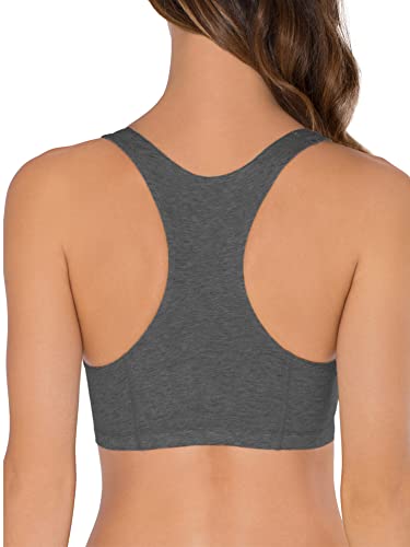 Image of Fruit of the Loom Women's Cotton Tank Bra for Women - Ultimate Comfort & Breathable Fit