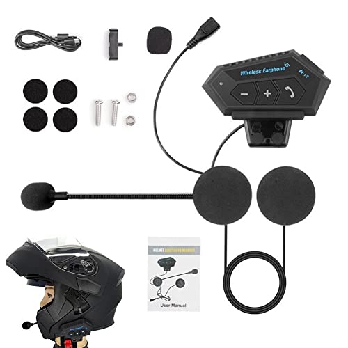 Auriculares de casco de motocicleta inalámbricos para contestar llamadas sin soltar el manillar 2