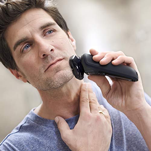 Philips Series 5000 Elektrischer Nass- und Trockenrasierer S5579/50, Leistungsstarke und sanfte Rasur dank Steelprecision-Schersystem - Image 5