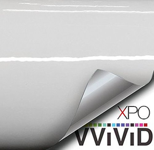 VViViD White High Gloss Realistic Paint-Like Microfinish Vinyl Wrap Roll XPO Air Release Technology (20ft x 5ft) by VViViD - Image 8