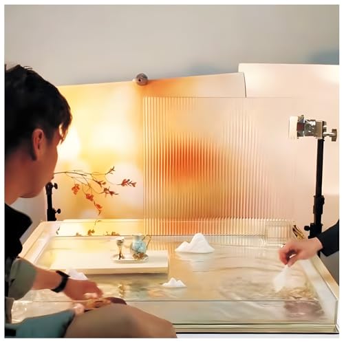 Réservoir d'eau acrylique transparent pour figer les reflets d'eau