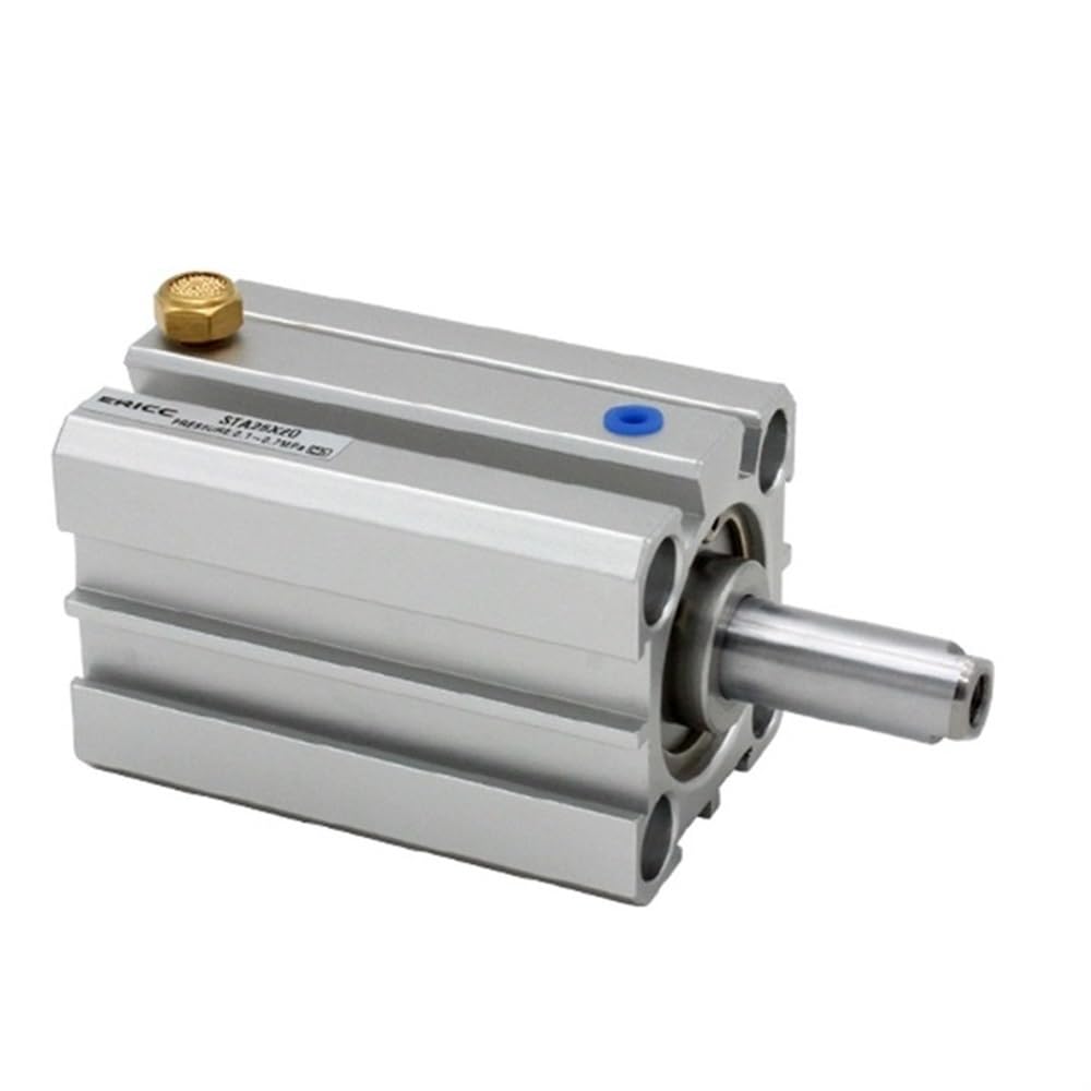 STA-S Kompakter einfachwirkender Pneumatikzylinder 5–50 mm Hub mit Magnet-Luftzylinder 1 Stück(20x25mm)