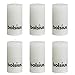 Produktbild Bolsius 103867590302 Bolsius Stumpenkerze 'Rustik', Ø 7 x 13 cm, weiß (6er Pack)