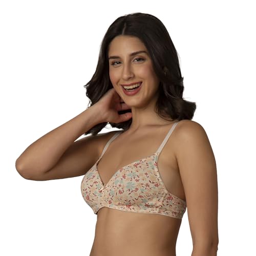 Image of Amante Every de Padded Non-Wired Full Coverage Smooth Style T-Shirt Bra
