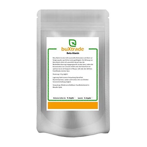 1 kg Beta Alanin Pulver | Ausdauer | Carnosin Booster | Kraft | Nahrungsergänzungsmittel Cover