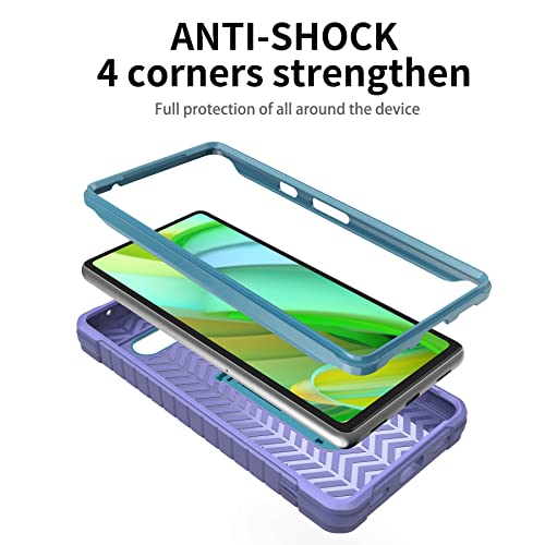 Image of for Google Pixel 7A Case (Does NOT FIT Non-7 or pro), Military Grade Protection Shockproof Case Built-in Kickstand Compatible with Pixel 7A Phone 6.1 Inch (Blue)