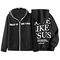 【Material & Quality】: Soft polyester mix for pleasant wearing feeling. 【Design & Style】: Timeless cut with loose, flowing fit. neckline and practical zip border in front. 【Comfort & Fit】: Warm fleece jacket with pleasant wearing feel. Loose cut for f...