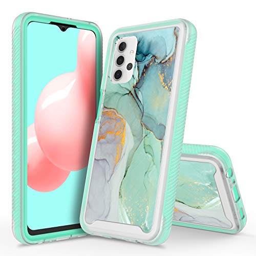 Coque rigide Samsung Galaxy A52 5G Rosebono motif marbre premium avec écran intégré