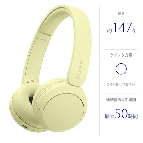 Sony ワイヤレスヘッドホン WH-CH520