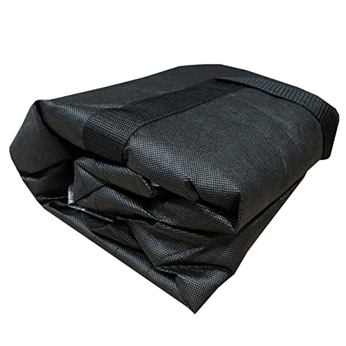 Rescue Essentials Quiklitter XL, Black Nylon Handles, Black Non-Woven Fabric, 1000 Lb Rated, Latex Free for Patient Transport and Casualty Evacuation - Thumbnail 3