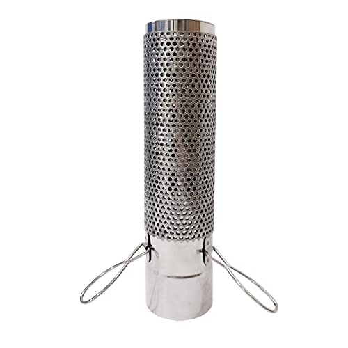 TAISOCA Anti-Scald Fireproof Wrap Pipe Protector with Stove Pipe Spark Arrestor 2.36 Inch (6.1cm Spark Arrestor Screen) - Image 3