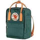 Mochila Fjällräven unissex Kånken Mini Verde-Laranja