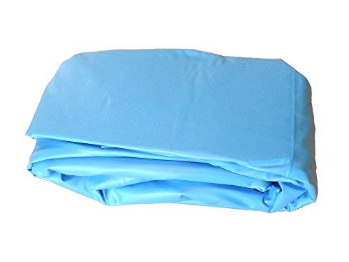 EB-Onlinehandel Poolfolie 4,00x0,90m Stärke 0,2mm - Pool Ersatzfolie Innenhülle 400x90cm Ø 4,00m Cover