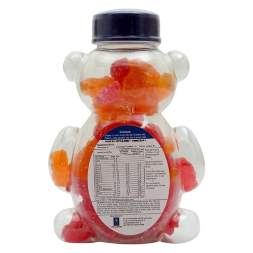 BRITISH LIFE SCIENCES PVT LTD: Nutrition For A Healthy Beginning Happi Kidz Multivitamin + Mineral Gummies For Kids - With 16 Essential Vitamins And Minerals (60 Gummy, Orange &... - Image 2