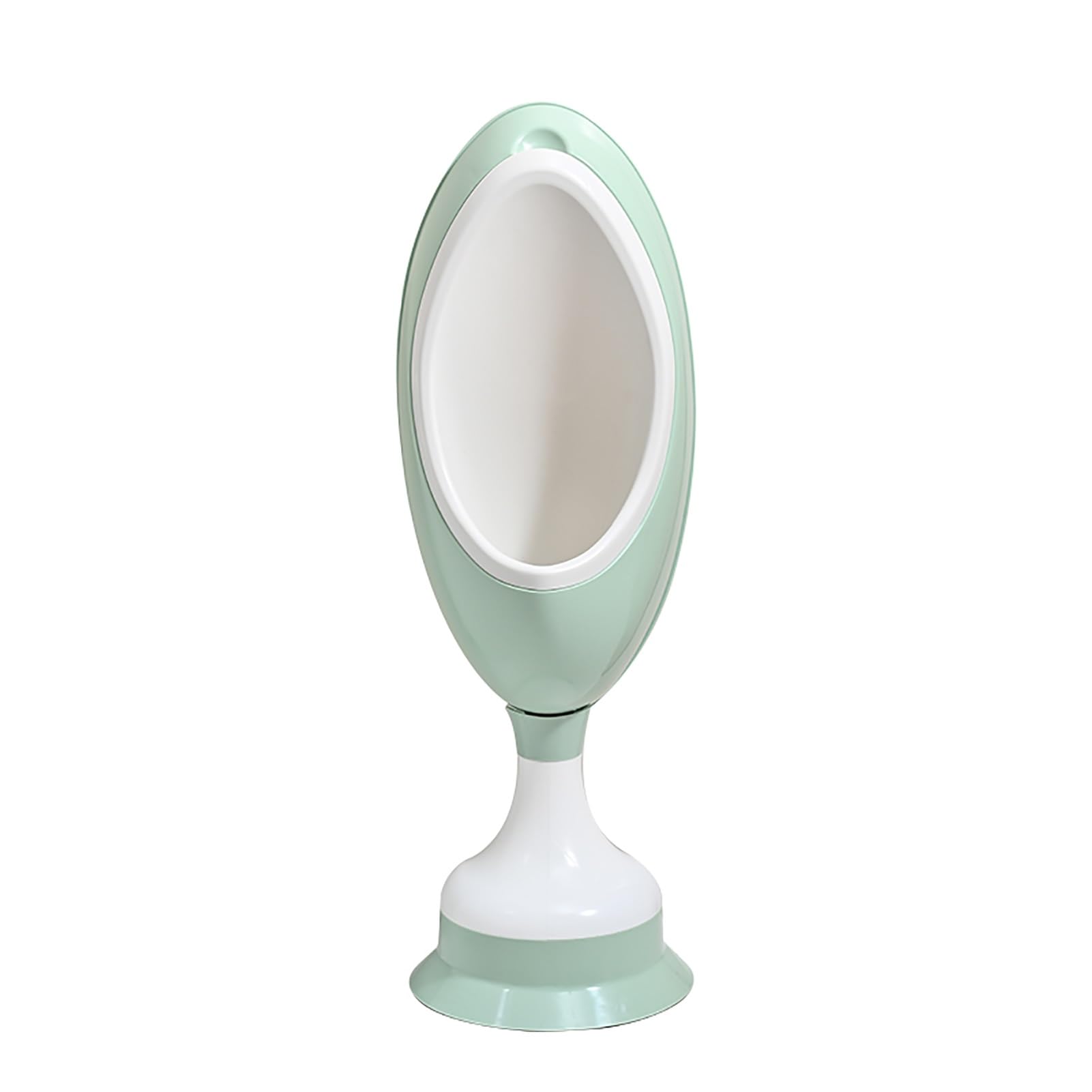 Urinal Sin Agua con Manguera, Desviador de Orina a Prueba de Salpicaduras con Surco de Profundidades, para El Hogar, Baño Exterior, Desviador de Orina, Baño(Green)