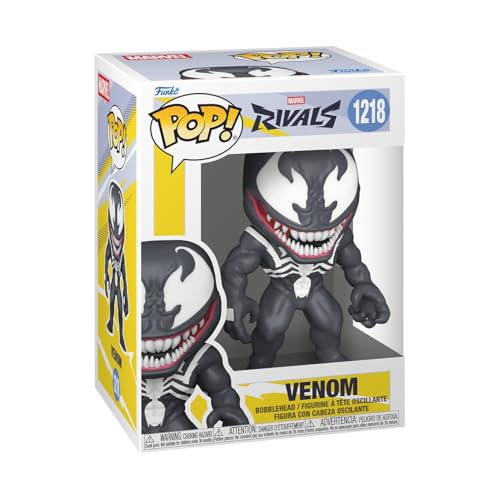 Funko Pop! Games: Marvel Rivals - Venom - 1 in 6 Chance of Receiving The Rare Chase Variant - Styles May Vary - Figura de Vinilo Coleccionable - Idea de Regalo - Mercancía Oficial