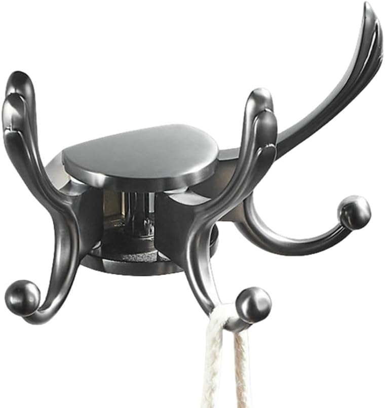 Grey Color Single Robe Hook Coat Hook Door Back Hook Wall Hanging Clothes Hook Bathroom Kitchen Toilet Towel Hook,C Style