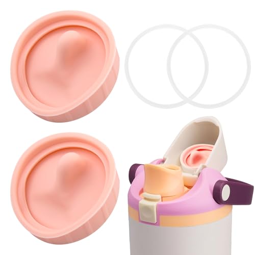 Silicone Tappi Guarnizioni Anti-Perdita,2 Tappi per Owala FreeSip Sway da 30oz e 40oz e 2 Guarnizioni per Owala FreeSip Sway da 40oz Accessori Affidabili Borracce Sportive OP3H04