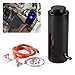 Price comparison product image RYANSTAR Universal car Radiator Coolant Tank 800ml Coolant Expansion Tank Overflow Oil Catch Tank Cooling Catch Bottle Reservoir Aluminum Billet Black