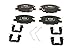 GM Genuine Parts 171-1199 Front Disc Brake Pad Set with Clips