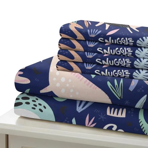 Linge de lit microfibre dinosaure housse de couette super king douce