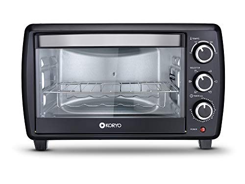 Image of Koryo By Big Bazaar KOT2321SS 23 Litres 1500 W OTG (Oven + Toaster + Grill) - Black