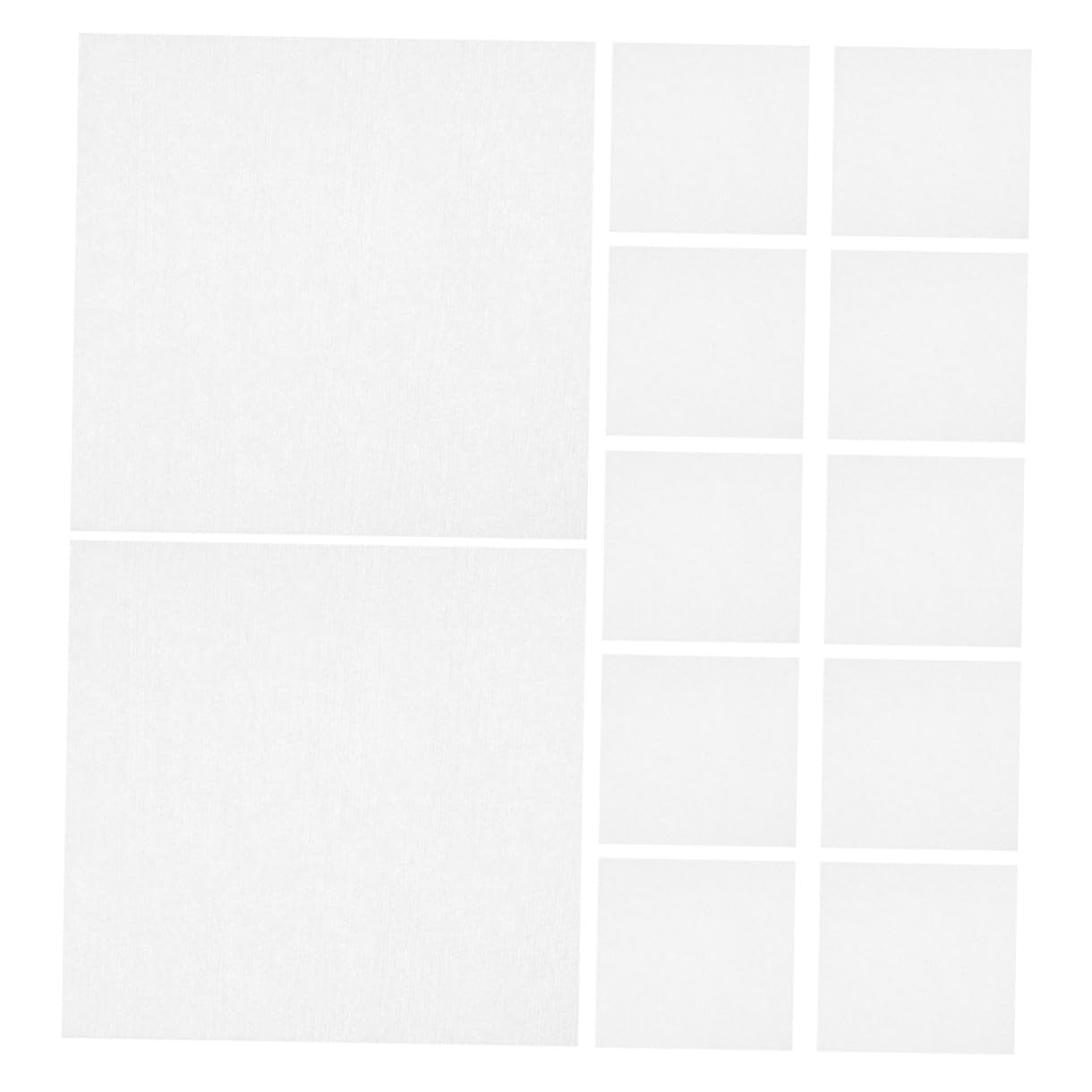 Lingettes Nettoyantes pour Lentilles et Microscopes en Tissu Non Tissé Blanc, Haute Absorption D'huile sans Fibre, Pack de 1200 Pièces pour Laboratoires et Centres Médicaux