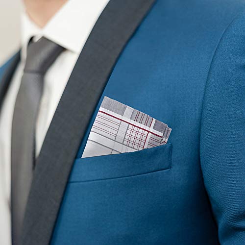 Stofftaschentücher Herren Set mit 20 Stück aus Baumwolle