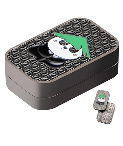 Image of Alloy Metal Black Stress Relief Toys Adults-Soap Box Style, Unrestricted Sliding