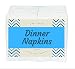 Disposable Dinner Napkins Linen Feel Paper ~ Cloth-Like Guest Hand Towels ~ White Napkin ~ Pack Of 200 ~ Super Soft and Highly Absorbent Cloth-Like Tissue ~ For Bathroom, Kitchen, Parties, Shops