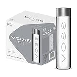 VOSS Still Water, Pack of 12 x 850ml PET Bottles, Natural Mineral Water