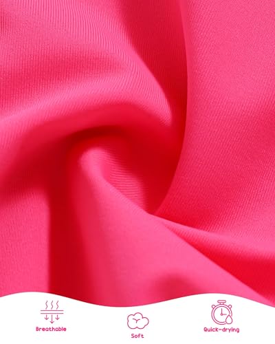 Image of Mioglrie Toddler Baby Swimsuit Girl Bathing Suit Girl 2T 3T 4T 5T 6T Girls One Piece Swimsuits Color Block Swimwear