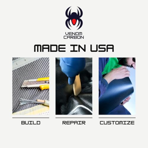 12" x 5FT Twill Weave Carbon Fiber Resin Kit