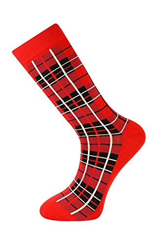 Mysocks Men Socks Tartan Design Checked Socks4