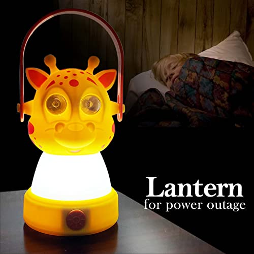 Outdoor Equipment - Arcee Headlamp & Camping Lantern For Kids, Lightweight Portable Tent Lamp For Children, Lanterns For Emergency, Hurricane, Power Outage, Nightlight For Kids’ Room (Giraff) #TOP6