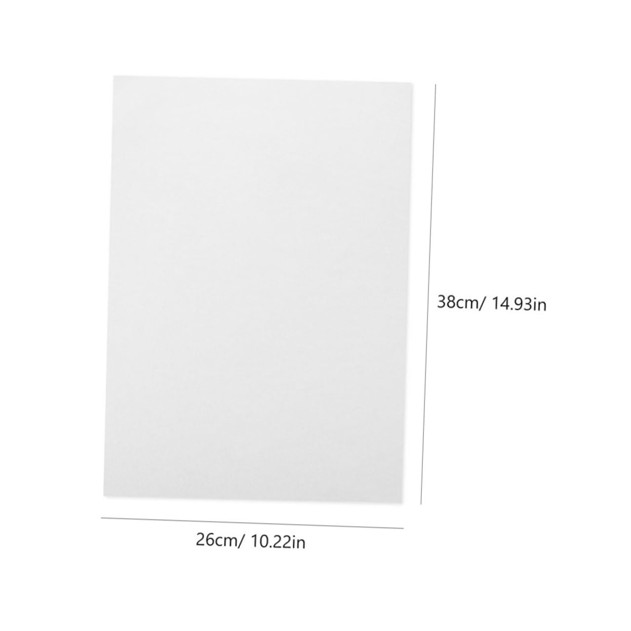EXCEART 100blätter Aquarellpapier Dickes Wasserfarbenpapier Zum Malen Kaltpresspapier Für Aquarellzeichnungen Professionelles Zeichenpapier Leeres Malpapier Für Schüler Zeichenpapiere