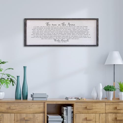 Surfapans The Man In The Arena Wall Decor 40