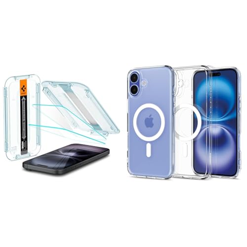 Coque iPhone 16 MagSafe Spigen Ultra Hybrid idéale pour filmer et recharger partout