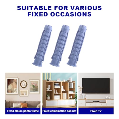 image for FITMASH Concrete Wall Anchors for TV Mount Installation - Suitable for