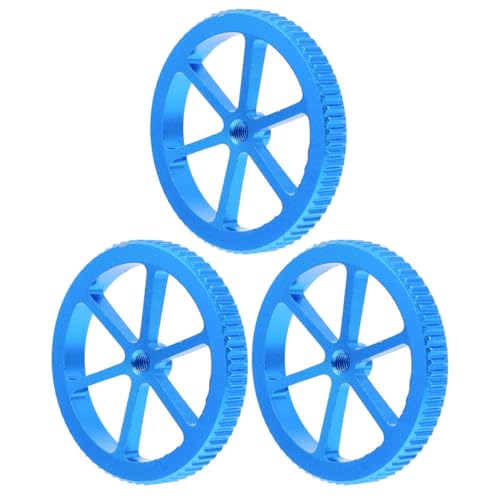 Ciieeo 3pcs Metal Thumb Nut Kit Leveling Nuts Printer Bed Leveling Tool Upgrade Parts for Ender