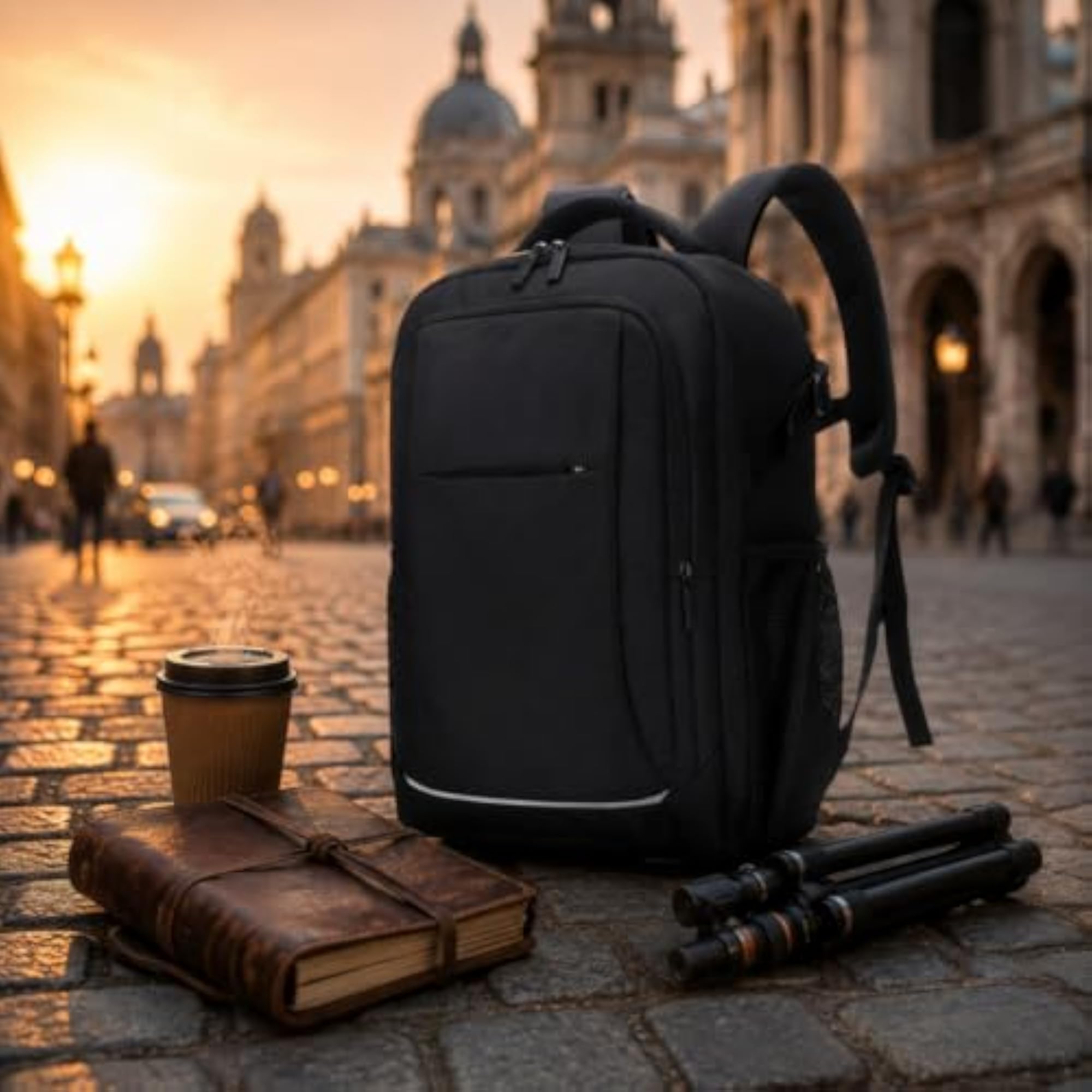 Multi-Functional Waterproof DSLR Backpack with Tripod Holder