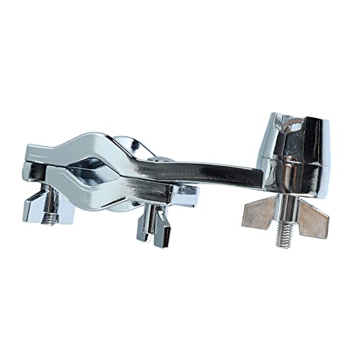 Abrazadera para Batería de Metal con Ángulo Ajustable, Clip para Platillo, Multifuncional y Ahorra Espacio, para Partes de Batería e Instrumentos de Percusión miniatura 7
