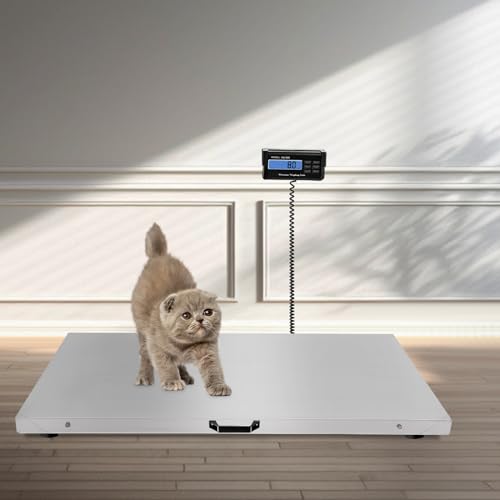 Báscula Digital para Mascotas 1100LB Plataforma Acero miniatura 7
