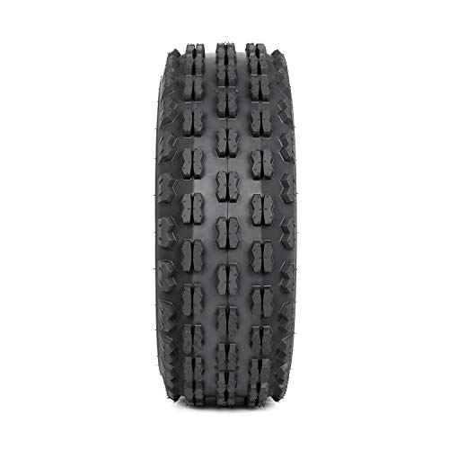 image for Weize Set of 2 ATV Tires 21X7-10, 4 Ply, Sport Front UTV Tire 21-7-10 