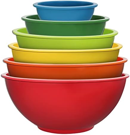 Classic Mixing Bowl Set, Microwave and Dishwasher Safe,Ideal for ...
