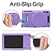 Easy Hood Case for Canon PowerShot IXY 650/ELPH 360 Camera, Soft Silicone Camera Cover with Removable Lens Cap, Slim Fit Anti-Scratch Carrying Protective Case Camera Body Skin Sleeve(Purple)