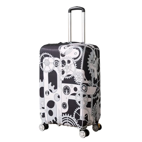 Image of HOKIPO Suitcase Covers for Trolley Suitcase, 220gsm Durable and Washable, Large (26-27inch) - Gear Motion (AR-6345-D3)