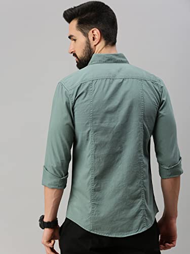 Image of Peppyzone Men's Regular Fit Cargo Shirt