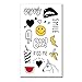 Produktbild Leoboone Cartoon Temporäre Tattoo Aufkleber Sicher Temporäre Kinder Tattoo Aufkleber Lustige Cartoon Muster Body Art Tattoos